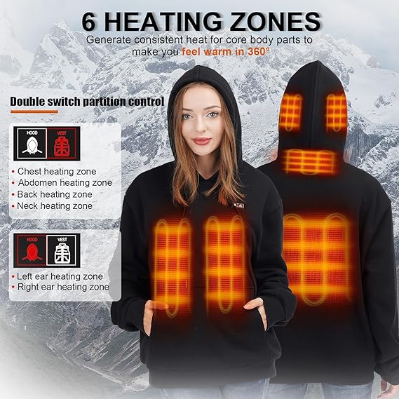 heated hoodies